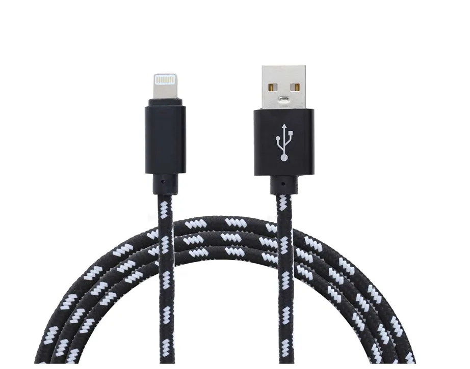 Cabo USB Yourban USB - Lightning Black 1mt
