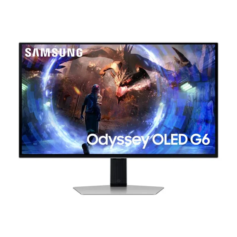 Monitor Samsung 27″ 2560x1440 360Hz OLED FreeSync Premium Pro HDR10 Quantum Dot Prata