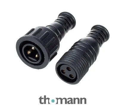 Stairville IP65 Resistor male end cap set