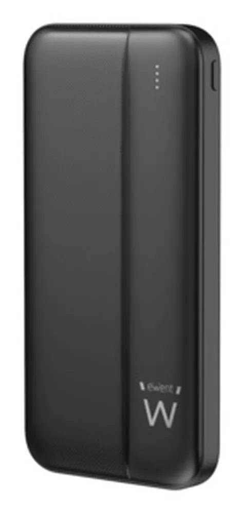 Powerbank Ewent EW1161 10000mAh Thin PD 22.5W Fast Charging Preta