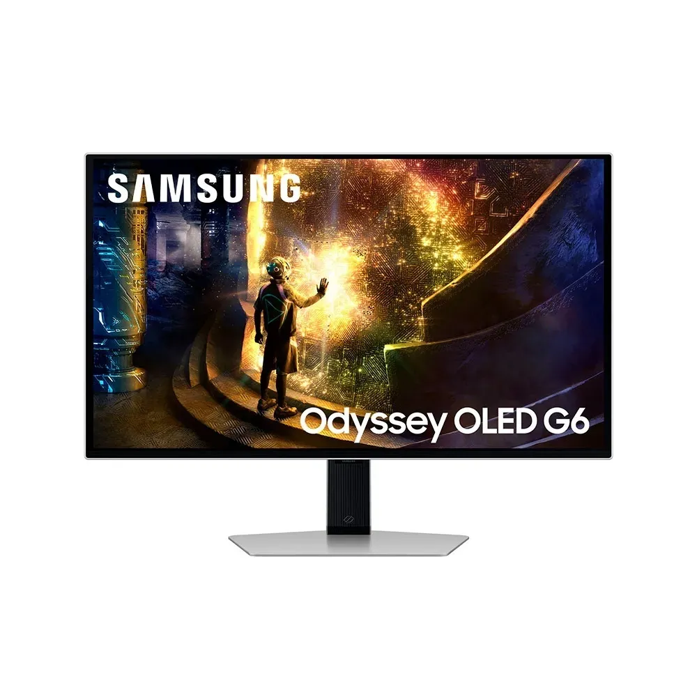 Monitor Gaming Samsung Odyssey G6 S27DG610SU 27" OLED VA QHD 240Hz Cinzento