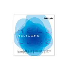 Jogo cordas Violoncelo 1/8 D'Addario Helicore Tensão Média