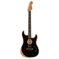 Fender Stratocaster Acoustasonic Black