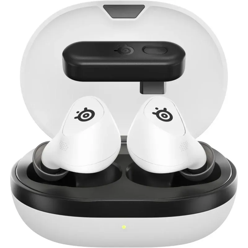 Earbuds SteelSeries Arctis Gamebuds for Playstation Wireless/Bluetooth ANC True Wireless Brancos