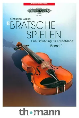 Edition Peters Bratsche spielen 1