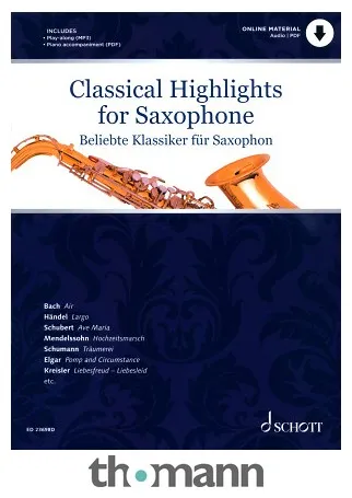 Schott Classical Highlights A-Sax