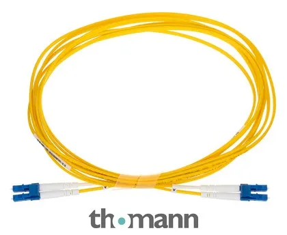 pro snake LWL cable OS2 4m LC Duplex