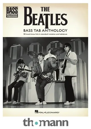 Hal Leonard Beatles Bass Tab Anthology