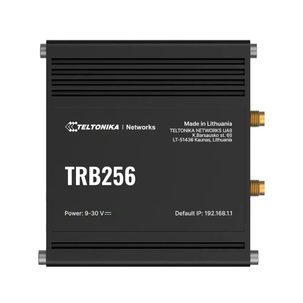 Gateway Industrial Teltonika TK-TRB256 RJ45 10/100Mbps Preto