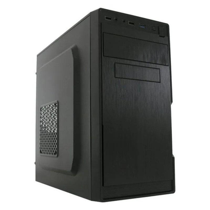 Caixa de Computador Gabinete Midi Tower LC-Power 2014MB Preto Metal micro ATX Mini-ITX