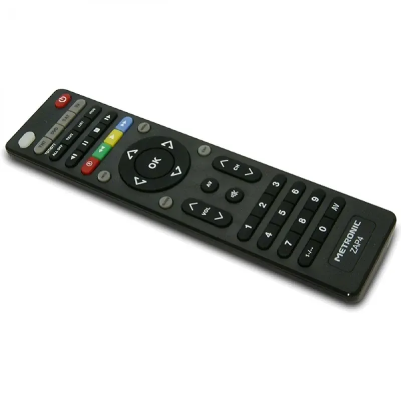 METRONIC COMANDO UNIVERSALTV+TDT+SAT+DVD PRETO