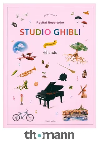 Zen-On Studio Ghibli Piano 4 Hands