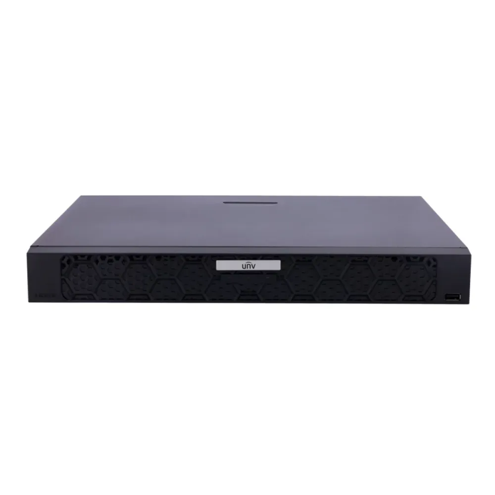 Gravador NVR 16 Canais PoE 4K Preto - UV-NVR502-16B-P16