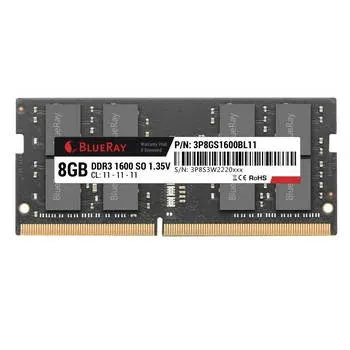 8GB DDR3 1600 Memoria SO-DIMM (1x8gb) CL11 BLUERAY