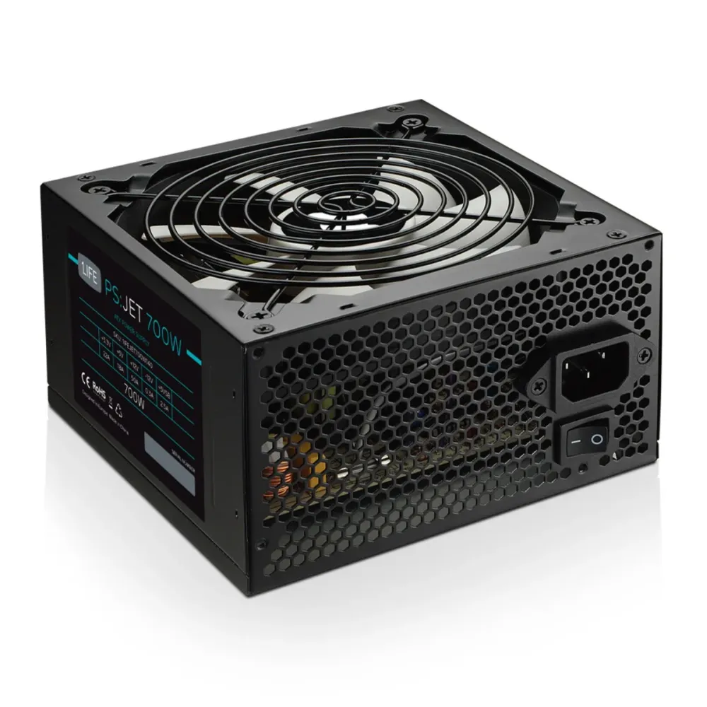 Fonte de Alimentação 1Life PS:Jet 700W 140mm ATX Preta