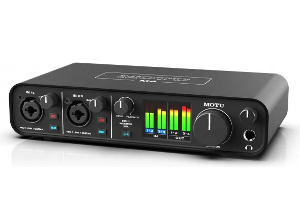 MOTU M4 Interface Áudio USB-C 4 Canais 24bits 192kHz
