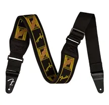 Correia de Guitarra Fender Swell Neoprene Logo 2.5" Multi-Color