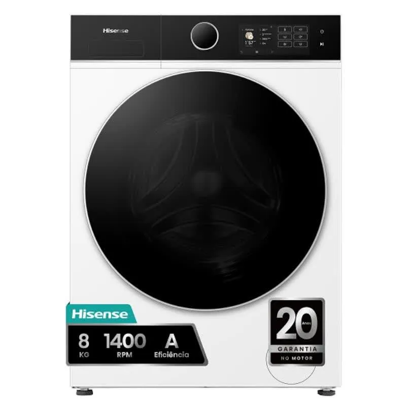 Máquina Lavar Roupa Hisense Wf-5-i-8043-bwf