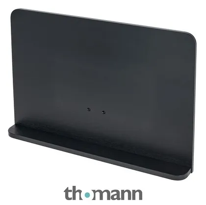 K&M 118 Desk Only Wood Black