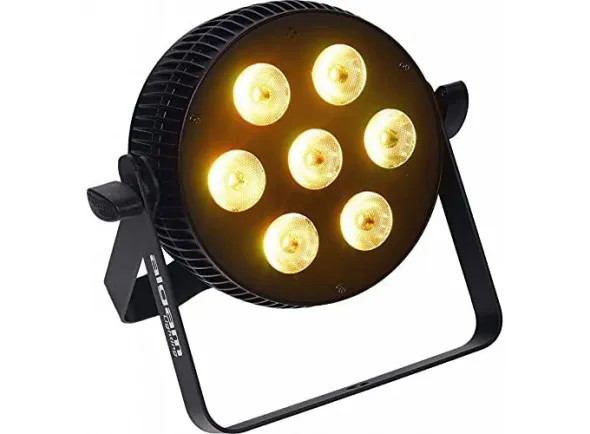 Algam Lighting Foco Projector LED 7x10W 4 em 1 RGBW Slim