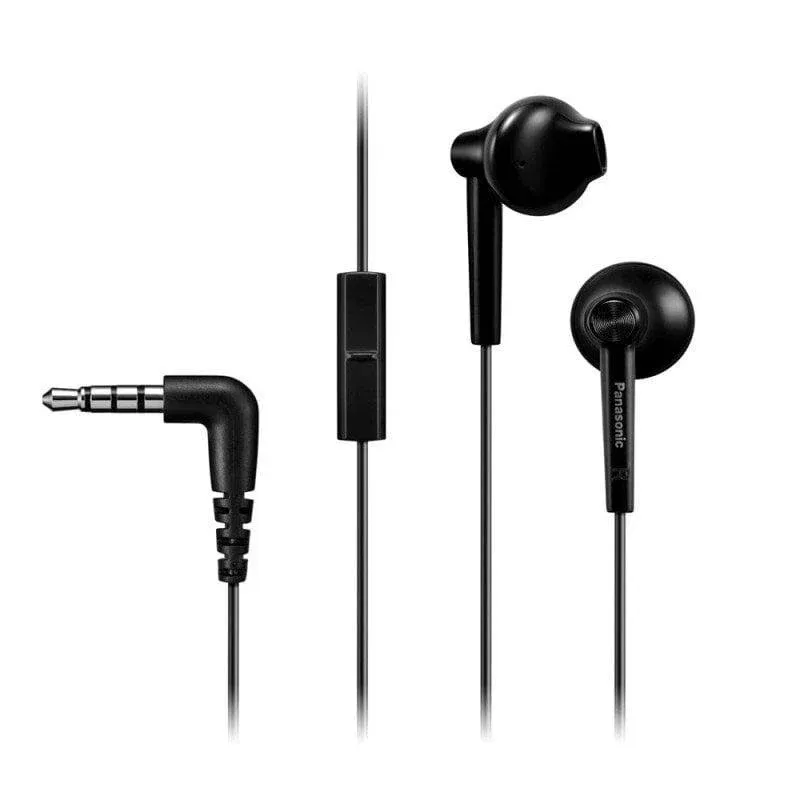Panasonic RP-TCM115 Auriculares Pretos