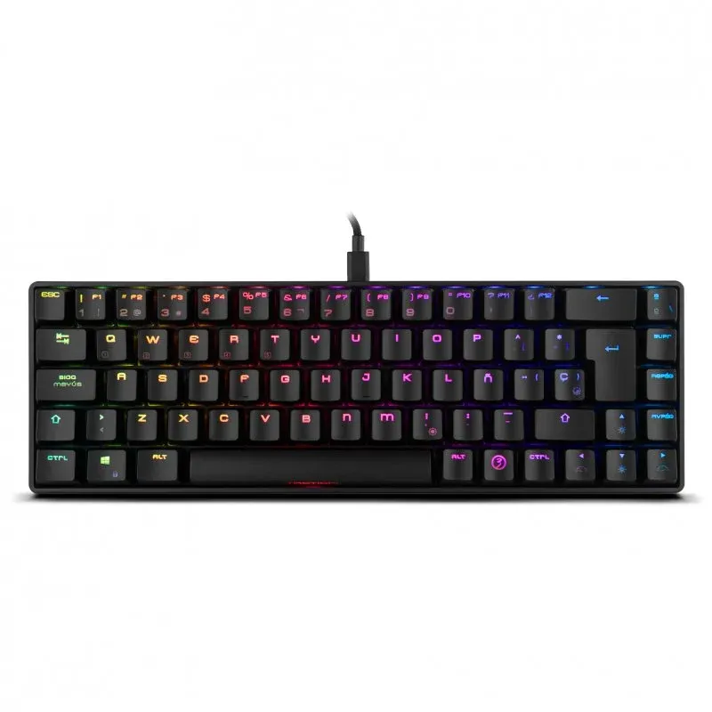 Ozone Tactical Mini Teclado Mecânico RGB USB/Bluetooth Switch Outemu Red