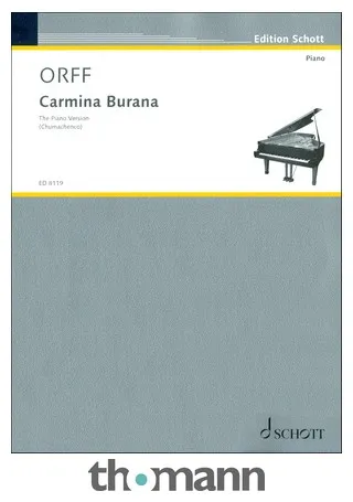Schott Orff Carmina Burana Piano
