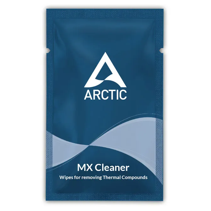 Toalhetes Limpeza Arctic MX Cleaner para Remoção Composto Térmico (Pack 40)