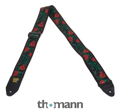 Ernie Ball Spanish Rose Jacquard Strap