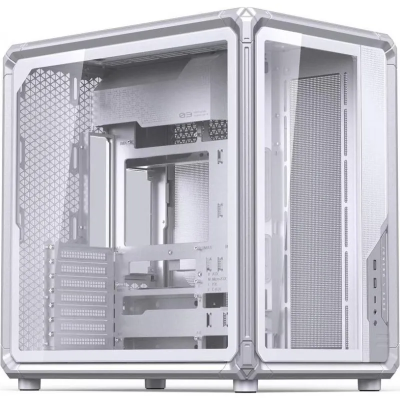 Caixa PC Jonsbo X400 Branca Vidro Templado ATX