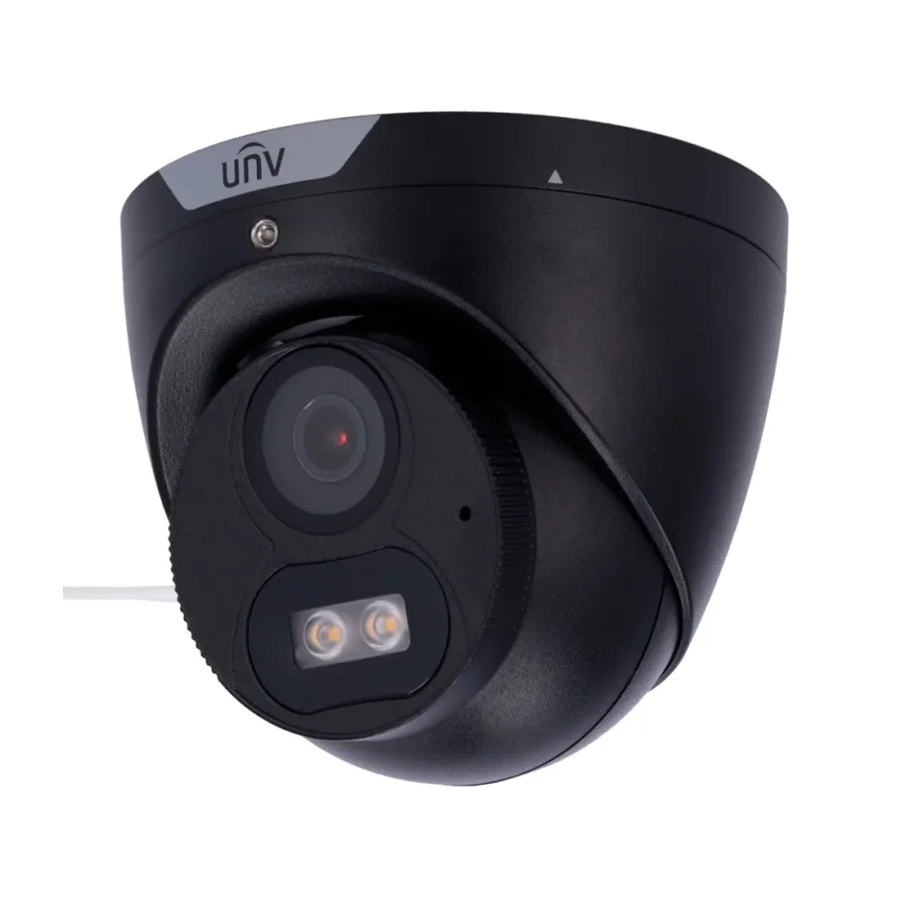 Câmara de Segurança Uniview Whale Turret 2.8mm 5MP IP67 ColorHunter - UV-UAC-T125-AF28M-W-BLACK