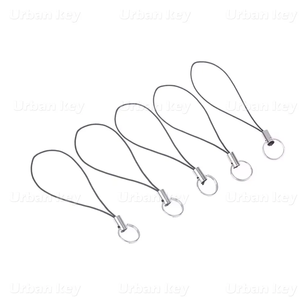 Pack 5 Argolas Com Corda Para Comandos, Porta Chaves Etc... - ARG_7UK