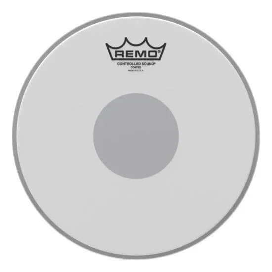 Remo 10" Controlled Sound Coated Black Dot
