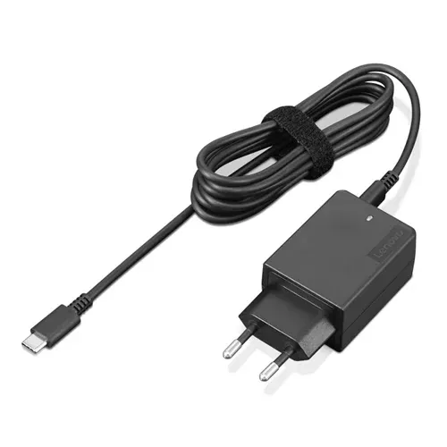 Carregador de Tomada Type-C 45W Lenovo Preto