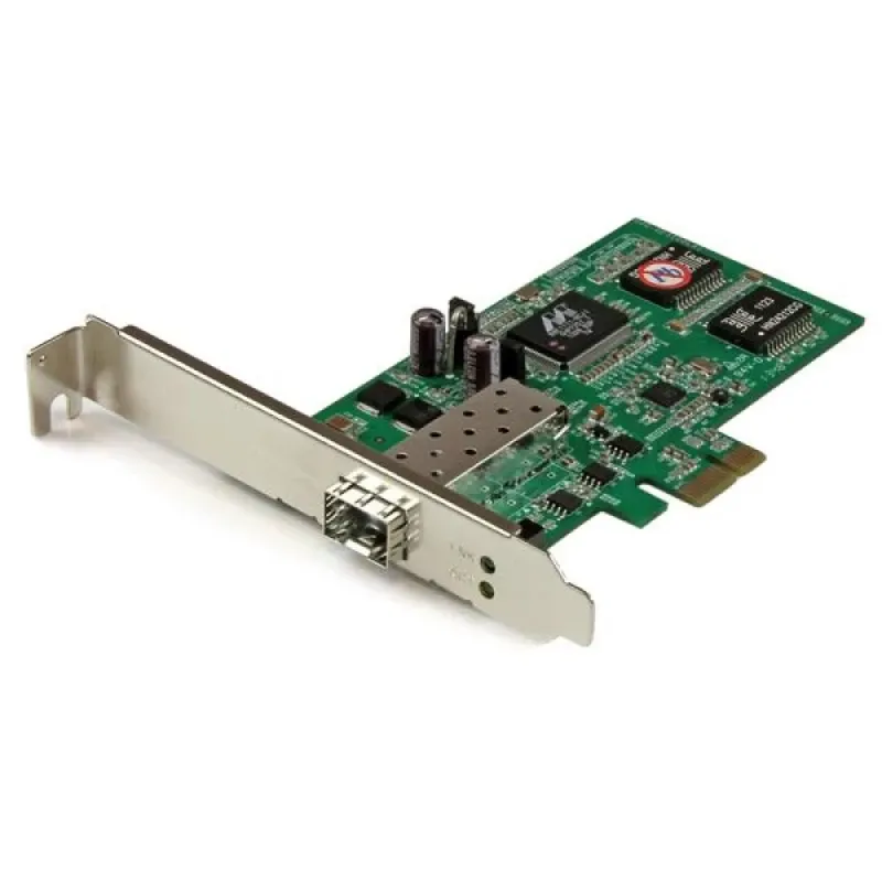 Startech PCI Express Gigabit Ethernet Fiber Network Card w/ Open SFP - PCIe GbE SFP Network Card Adapter NIC - Fiber Optic SFP Adapter (PEX1000SFP2) - Adaptador de rede - PCI Express x1 baixo perfil - 1GbE - 1000Base-LX, 1000Base-SX - para P/N: GLCLH