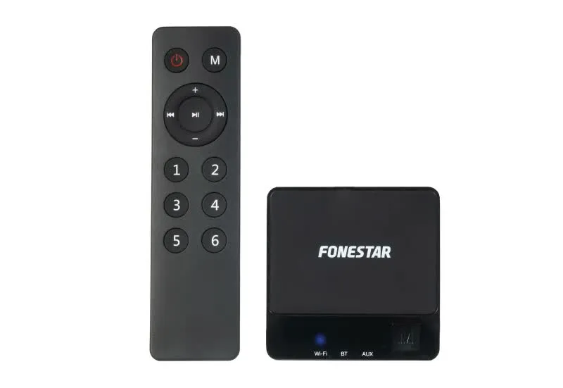 Receptor Wi-Fi e microSD FONCAST p/ Reprodução MP3 - FONCAST