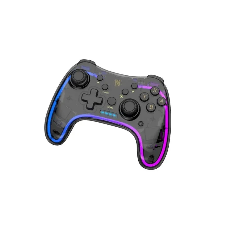 Gamepad iBox IGP5 Wireless Multiplataforma Bluetooth LED Preto