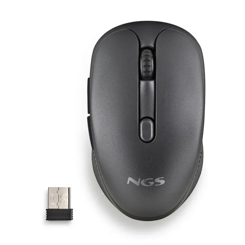 NGS Evo Rust Rato Sem Fios Recarregável Teclas Silenciosas 1600DPI