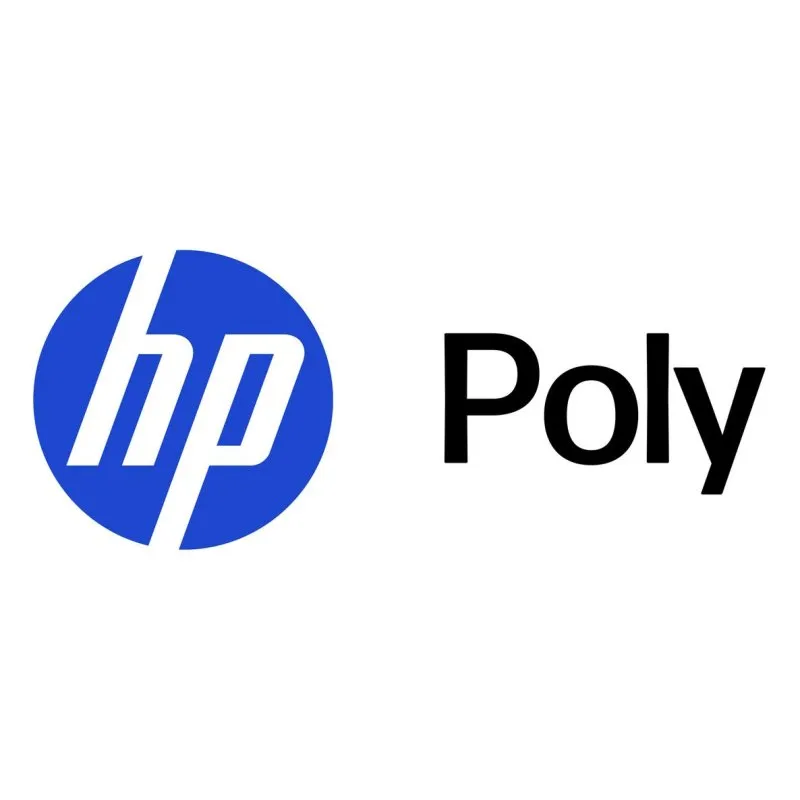 Auriculares HP Poly U10P com cabo leve e ligação direta, fáceis de instalar