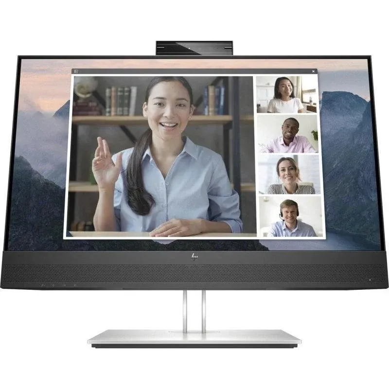Monitor HP E24mv G4 23,8" FullHD 60Hz IPS Webcam Altifalantes Ergonómico