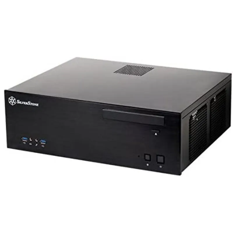 Caixa PC SilverStone SST-GD04B USB 3.0 Grandia HTPC Preta
