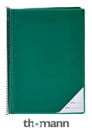 Star Music Folder 662a/30 Green
