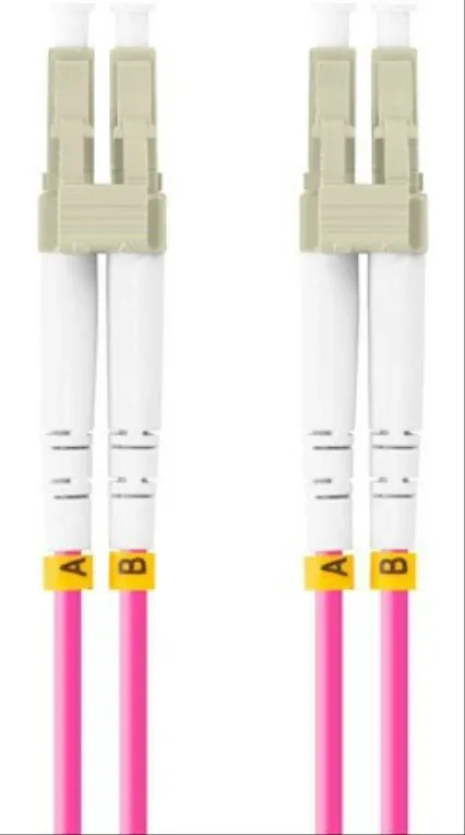 Cabo fibra óptica lanberg 0,5 m multi lc/upc-lc/upc duplex o