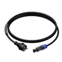 Cabo Alimentação Procab PRP432/3 3mt Shuko/Powercon