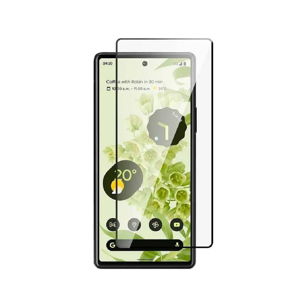Película de Vidro Google Pixel 6A Full Screen Preta