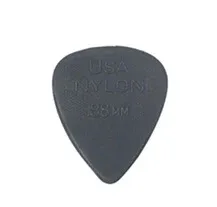 Palhetas Jim Dunlop Nylon Standard Cinza 0.88mm