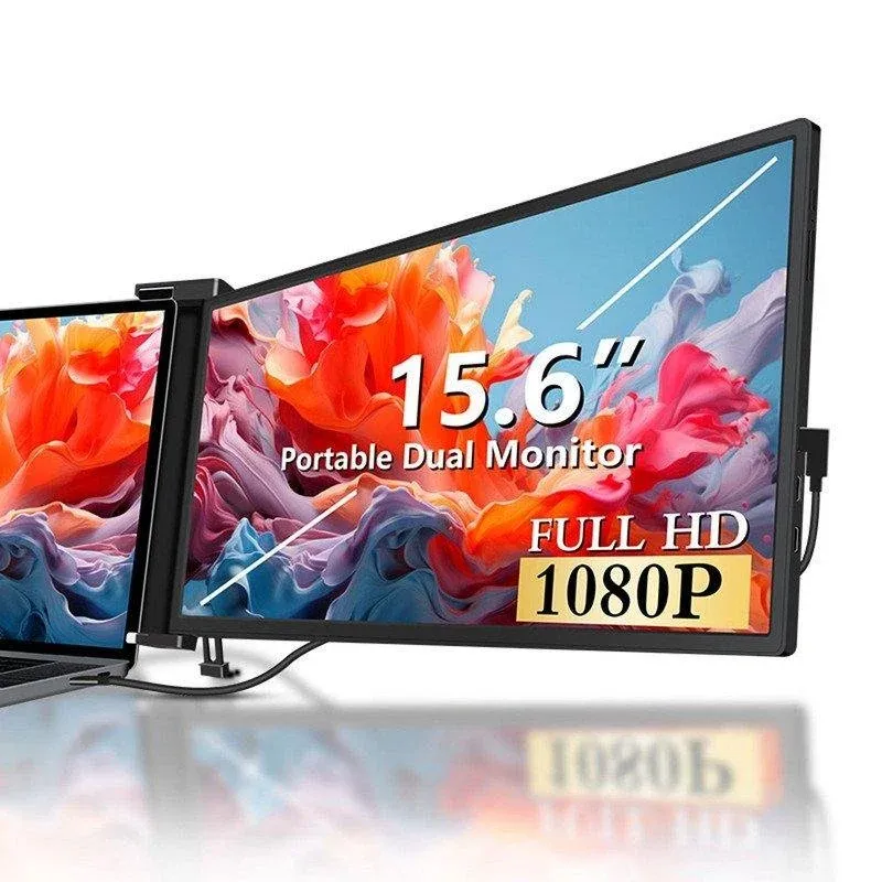 Monitor FOPO S3 15,6" FullHD 60Hz IPS USB-C Mini HDMI Preto