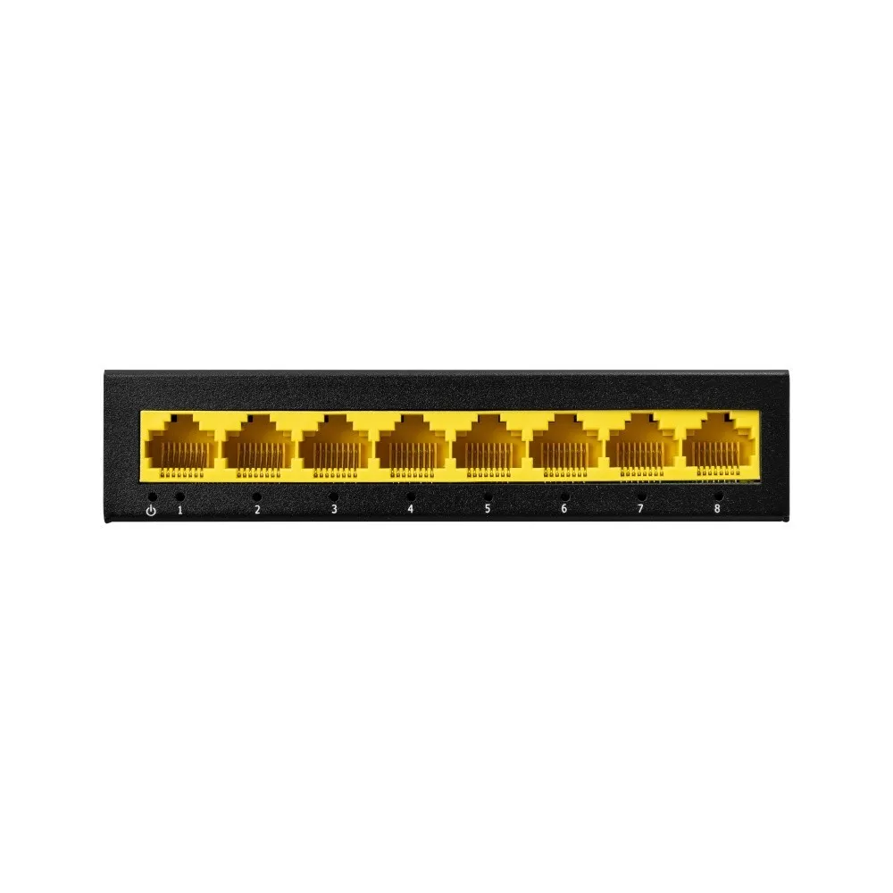 BCS BCS-B-S08G Switch Gigabit de 8 portas RJ45 1Gbps BCS-B-S08G