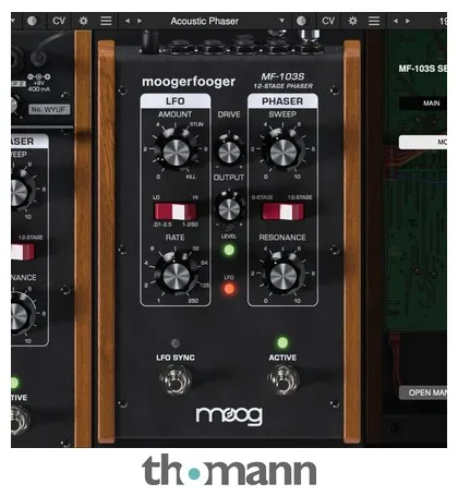 Moog MF-103S 12-Stage Phaser Plugin