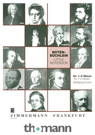 Zimmermann Verlag Notenbüchlein Oboe